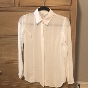 CAbi white blouse